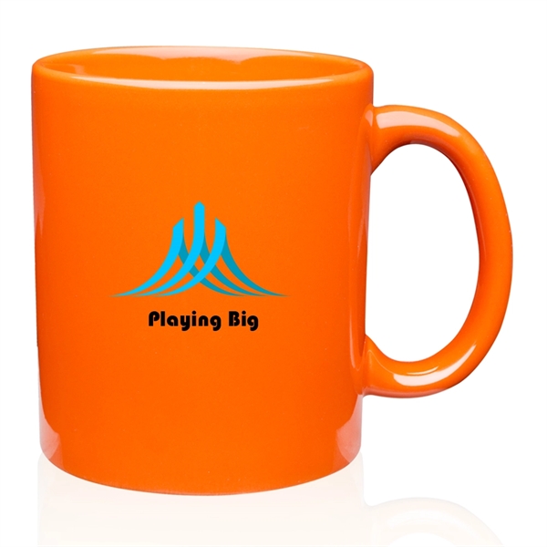 11 oz. Ecomomy Ceramic Mug - Coffee mugs, corporate gifts - Image 4