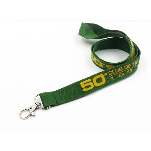 Custom 1/2" Color Polyester Lanyards - Image 1