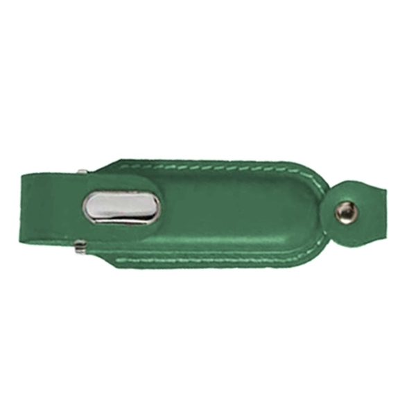 Artificial Leather Covered USB Flash Drive - Image 4