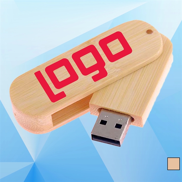 Wooden USB Flash Drive - Image 1