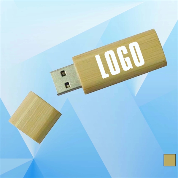 Wooden USB Flash Drive - Image 1
