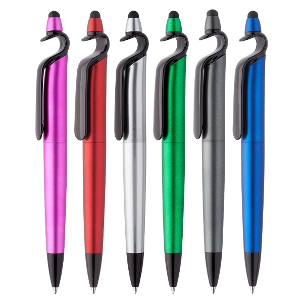 Union printed, 3-in-1 Phone Stand Stylus Pen - Image 2