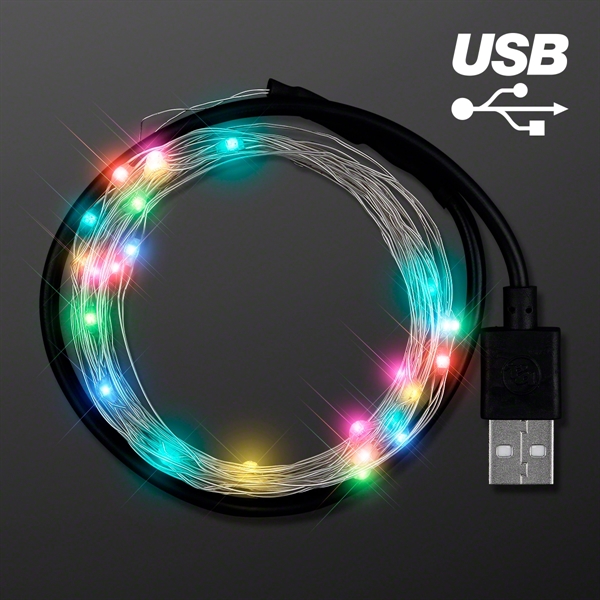 13' USB Fairy Light Ambient Desk Decor - Image 1
