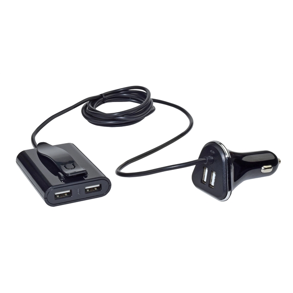 4 Port Car Charger - Image 1