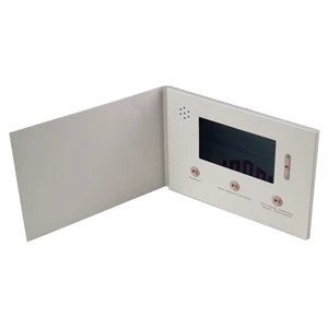 5" LCD A5 Bi-fold Brochure