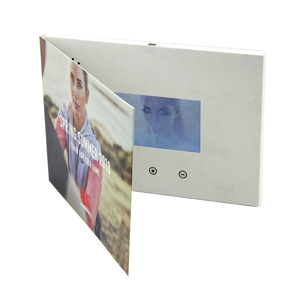 4.3" LCD Video A5 Bi-fold Brochure - Image 3