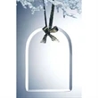 Beveled Glass Ornament - Arch