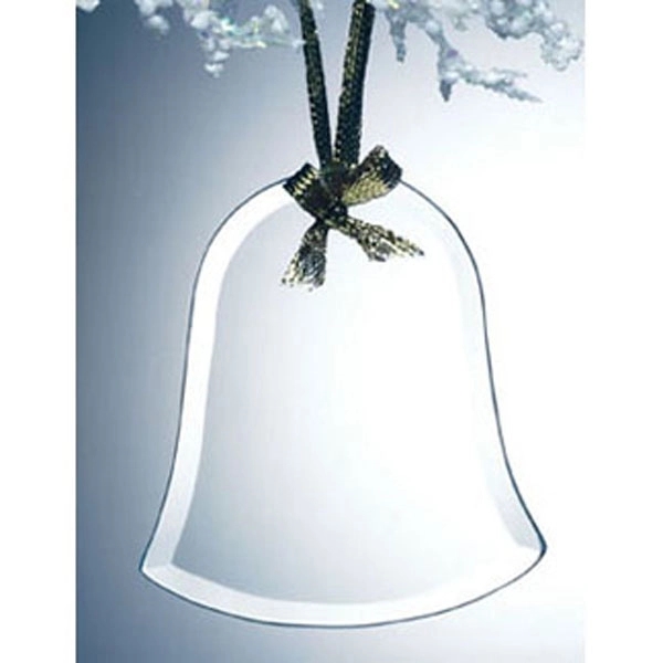 Beveled Glass Ornament - Bell