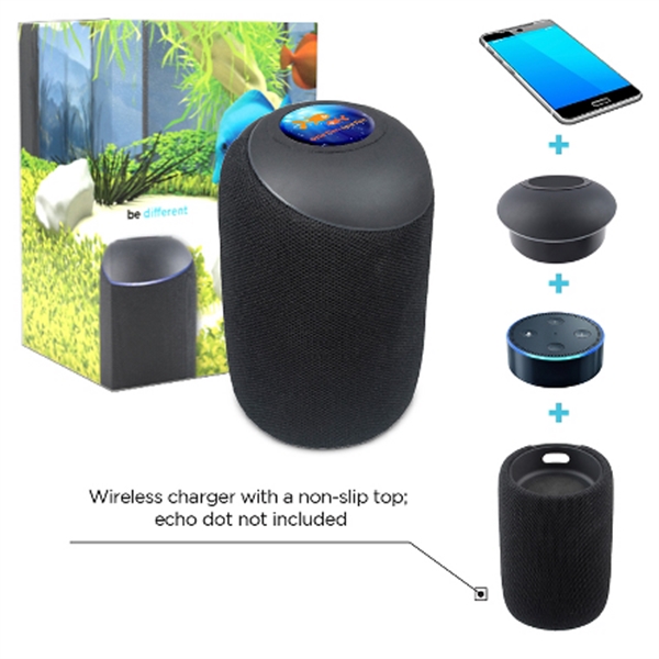 Echo Dot Wireless Bluetooth Speaker  Charger - Image 1