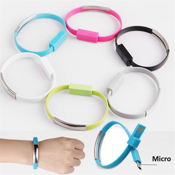 USB Data Charging Line For Android Phone of Bracelet Style - Image 1