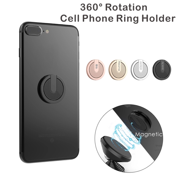 360 Rotation Phone Ring Stand Holder, Metal Stand Grip - Image 11