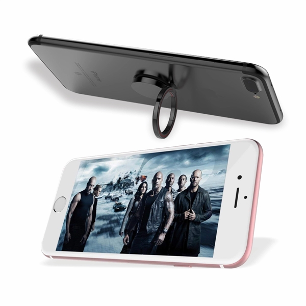 360 Rotation Phone Ring Stand Holder, Metal Stand Grip - Image 7