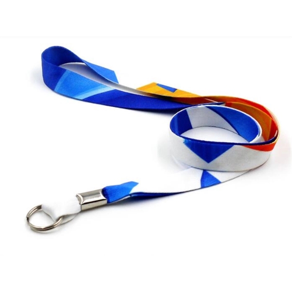3/5" Polyester Full color lanyard - Image 1