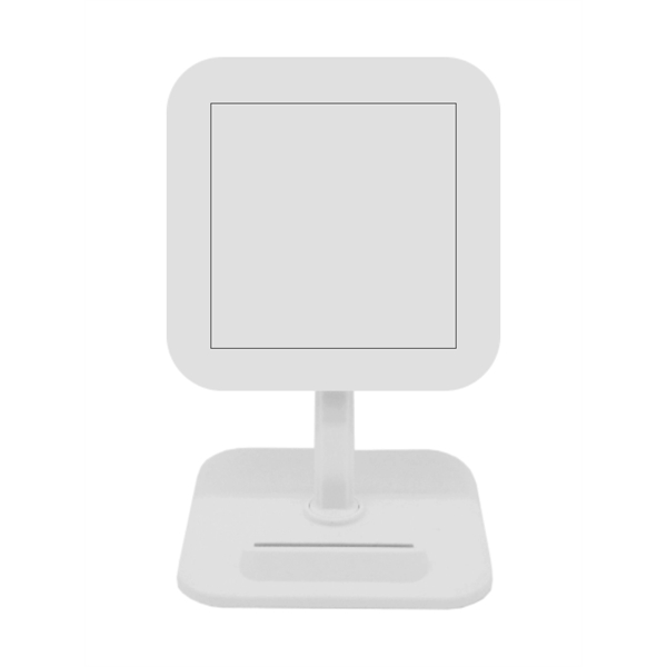 Square QI wireless charger Phone Stand - Full Color - Image 2