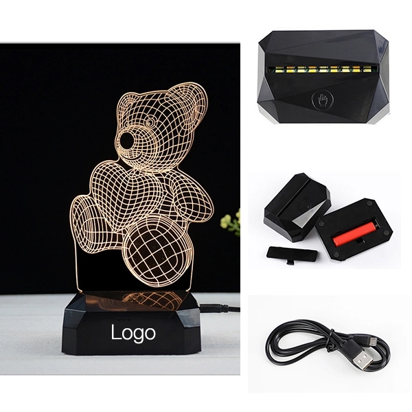 3D Led Lamp - Image 1