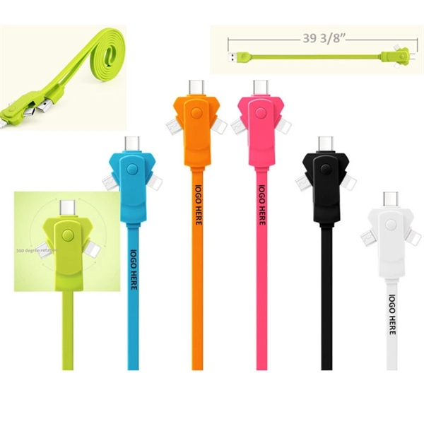 3 In 1 USB charging data line