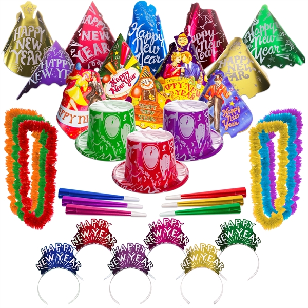 Grand Slam New Year's Eve Party Kit for 100 - Image 1