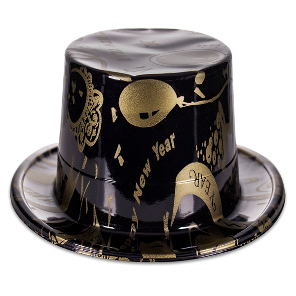 Ebony and Gold New Year's Eve Party Kit for 50 - Image 2
