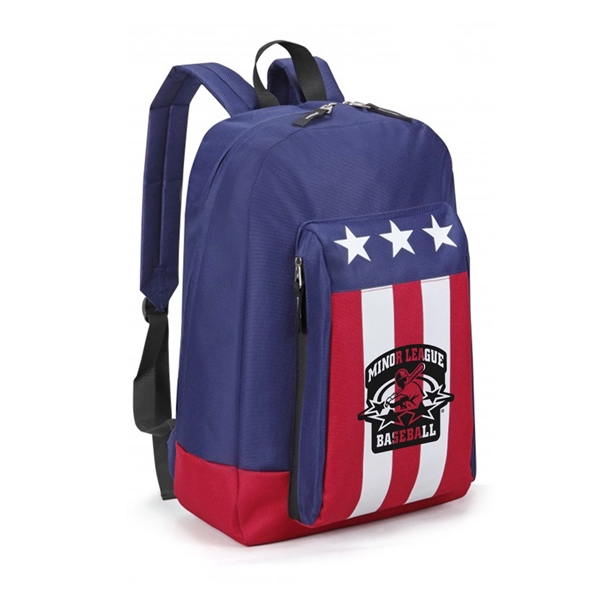 U.S. Flag Laptop Computer Backpack - Image 3