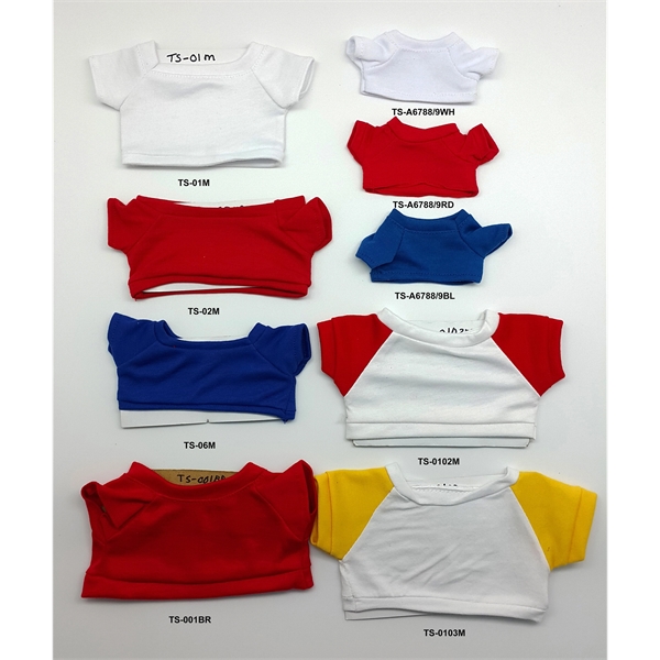 Assorted Tee Shirts For Stuffed Animals - Image 3
