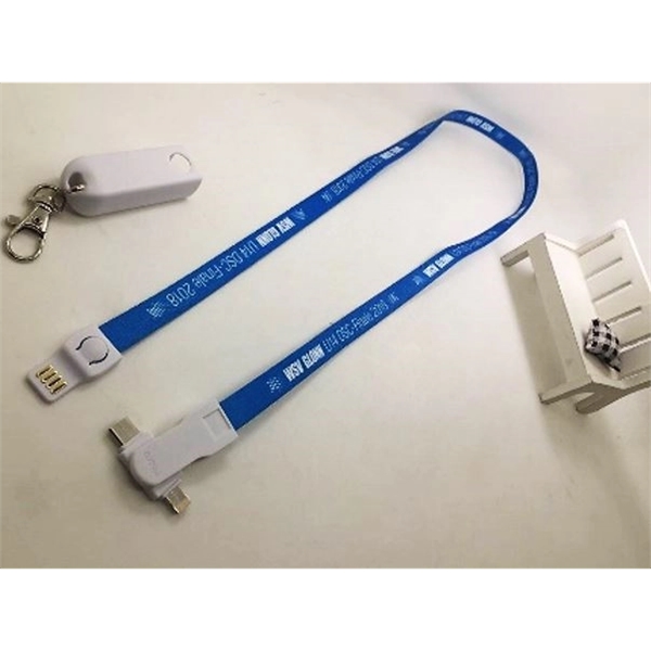 3 in 1 Lanyard USB Cable
