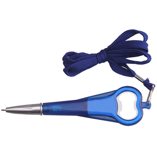 Cord Pen with Bottle Opener - Image 2