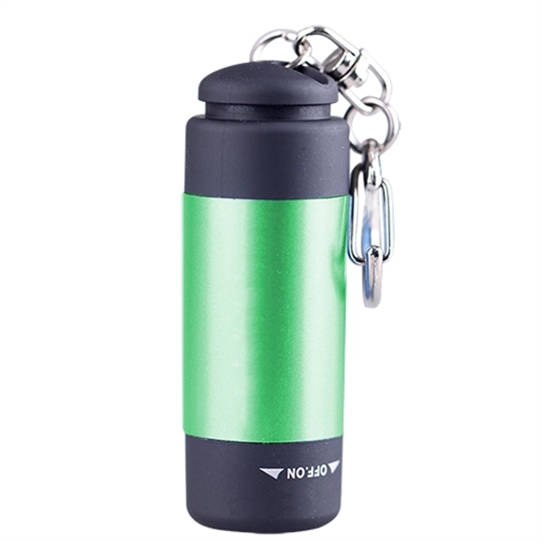 Mini USB Rechargeable Flashlight with Keychain - Image 3