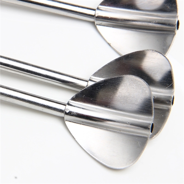 2 in 1 Metal Straws With Spoon,  Mixing Spoon Straw - Image 5