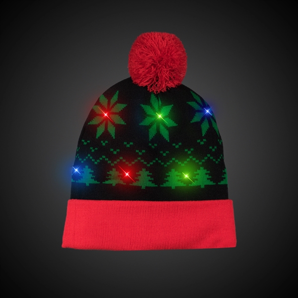 Holiday LED Knit Hat - Image 3