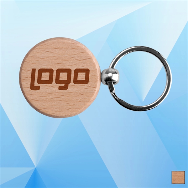 Wooden Keychain - Image 1