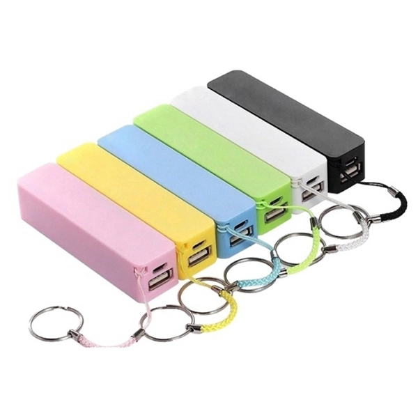 Cube Key Chain Power Bank Charger - UL Certified - Image 2