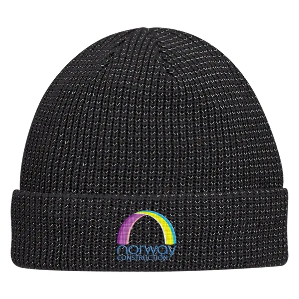 Reflective Beanie With Cuff - Image 3
