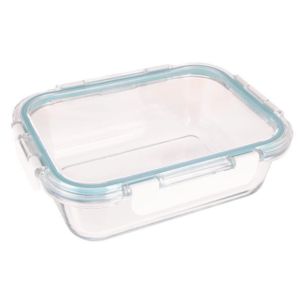Fresh Prep Square Glass Food Container - Image 2