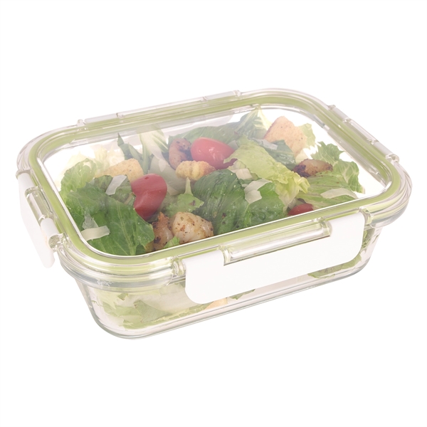 Fresh Prep Square Glass Food Container - Image 3
