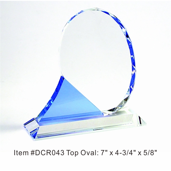 Sunbow Optical Crystal Award Trophy.