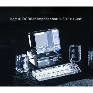 Computer Set: 1pc Monitor  optical crystal award trophy.
