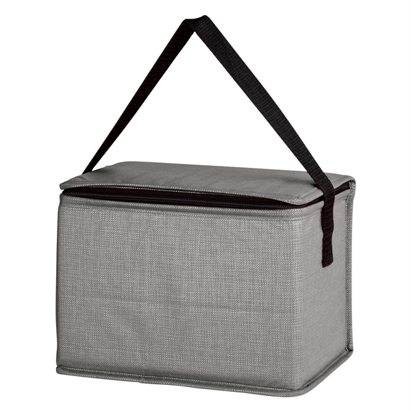 Non-Woven Crosshatched Lunch Bag - Image 4