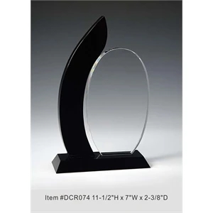 Excellence Optical Crystal Award Trophy.
