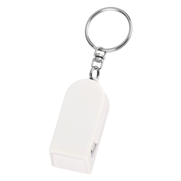 Phone Stand And Screen Cleaner Combo Key Chain - Image 4