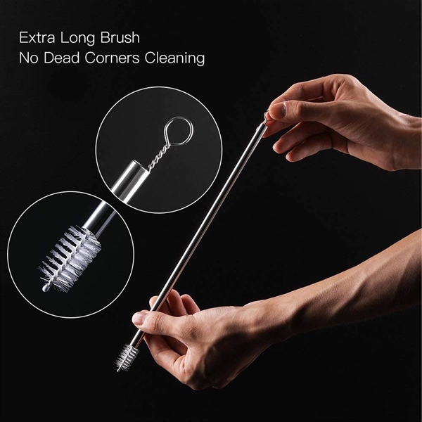 Cleaning Brush for Metal Straws,  for Stainless Steel Straws - Image 2