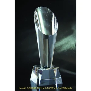 Paramount Optical Crystal Award Trophy.