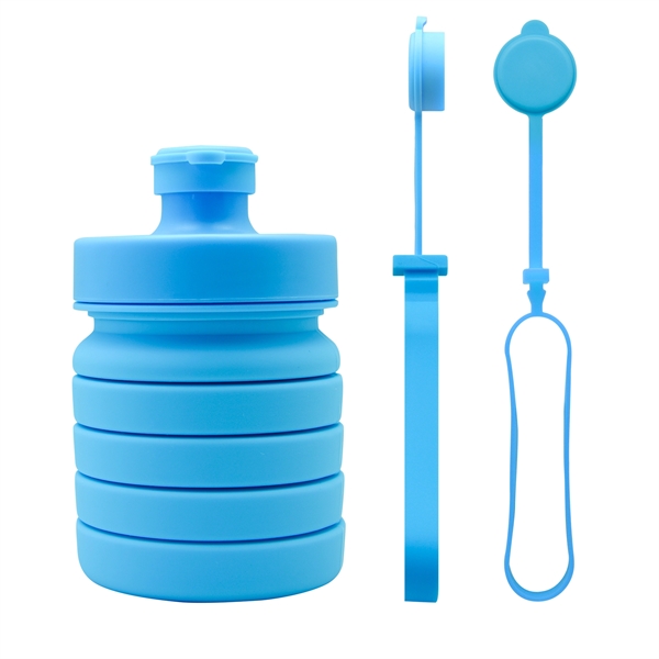 Spring Collapsible Water Bottle - Image 2