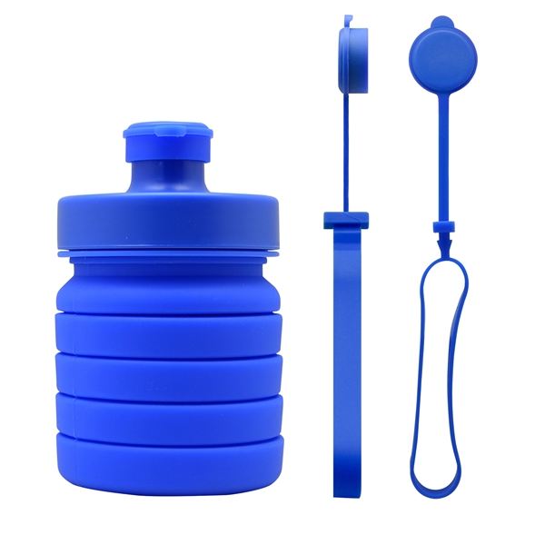 Spring Collapsible Water Bottle - Image 3