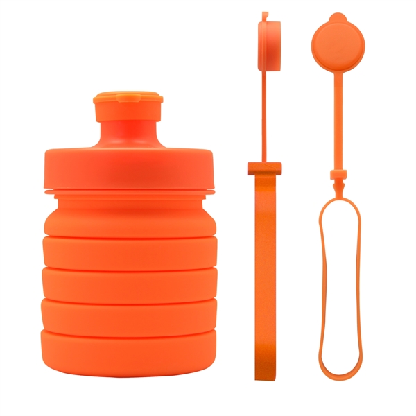 Spring Collapsible Water Bottle - Image 4