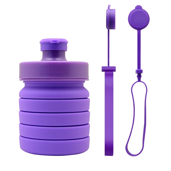 Spring Collapsible Water Bottle - Image 5