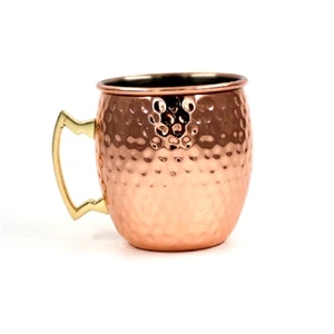 Copper Moscow Mule for Drinking Beer Vodka and Coffee