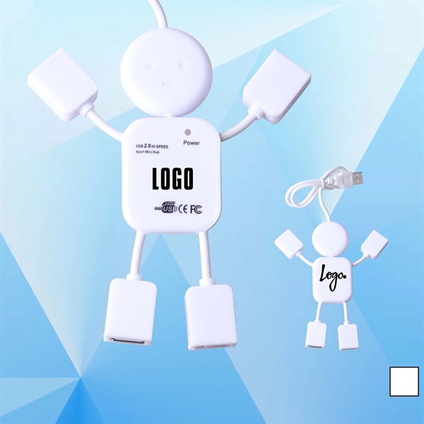 Human Shaped Mini USB Hub - Image 1
