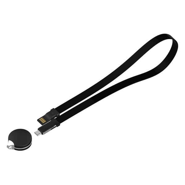 3 in 1 Lanyard USB Charging and Data Cable - Image 2