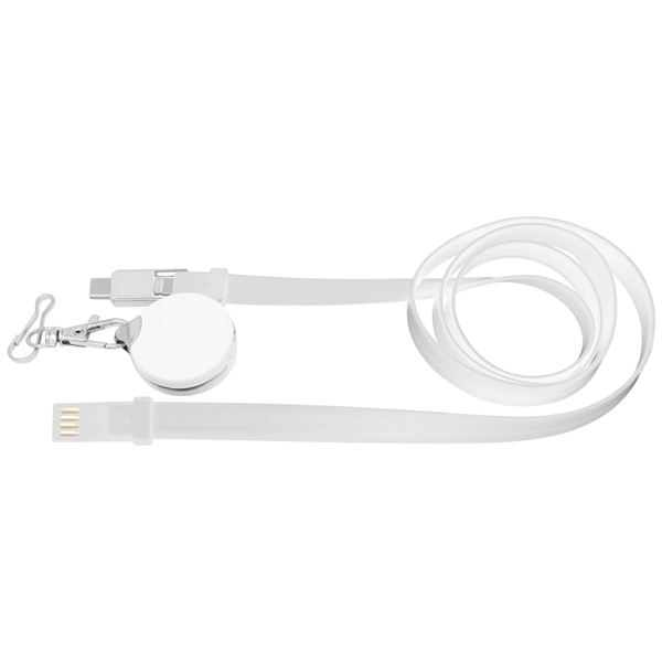 3 in 1 Lanyard USB Charging and Data Cable - Image 7