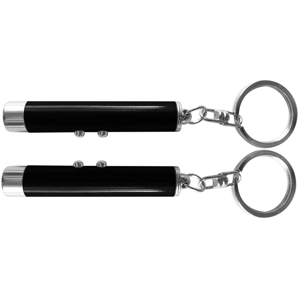 Dual function laser pointer and LED flashlight  keychain - Image 6